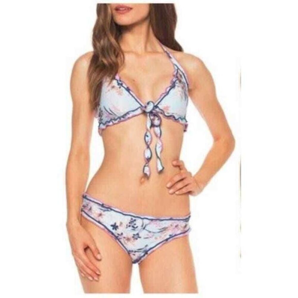 Isabella Rose Whisper Sister Two Piece Bikini Set Size Large